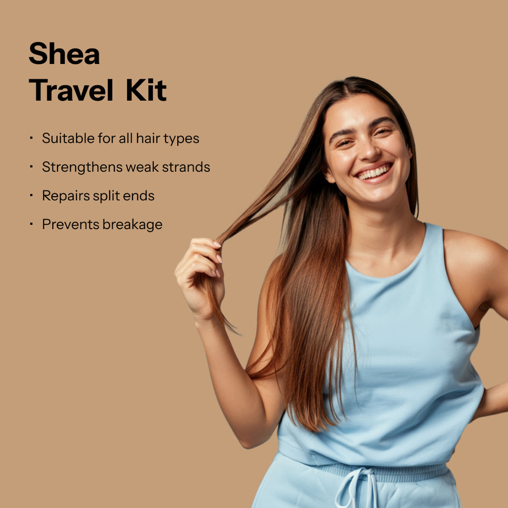 Beauty Garage Shea Retention Kit, highlighting deep hydration, moisture retention, and complete hair nourishment.